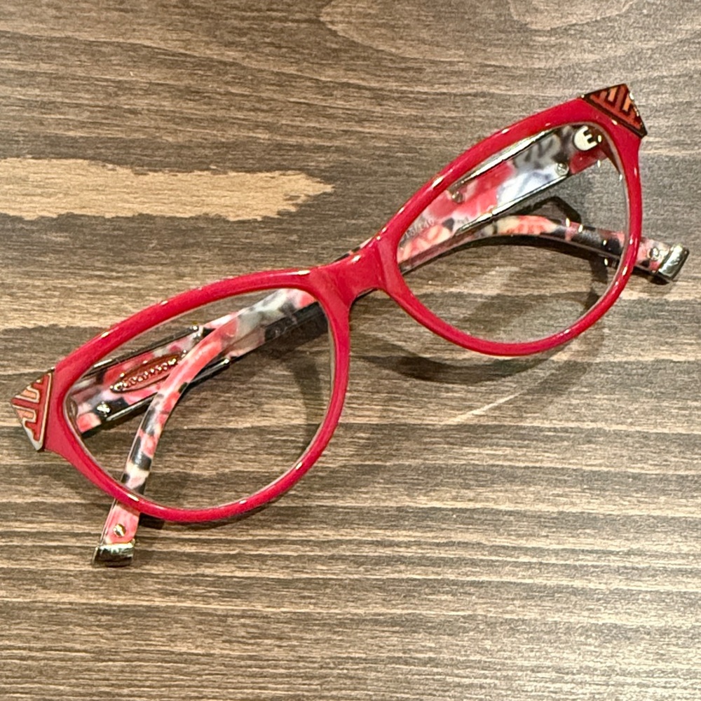 Coco Song Red and Black Glasses